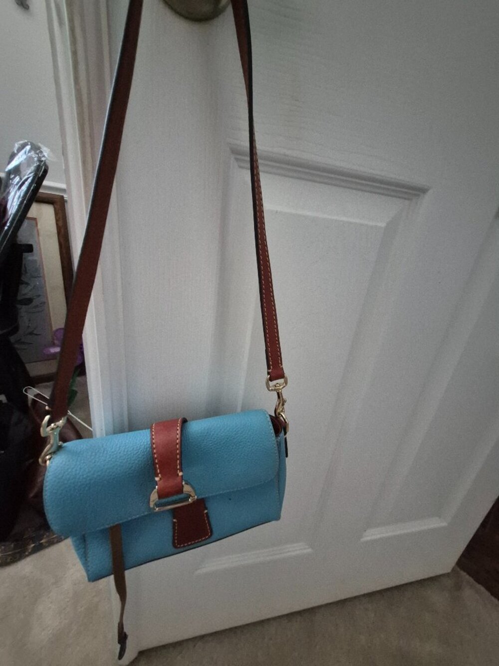 Dooney bourke vintage sky blue